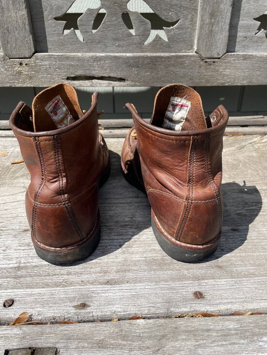 Red Wing work boots - 6 inches high - VGC! main image 4